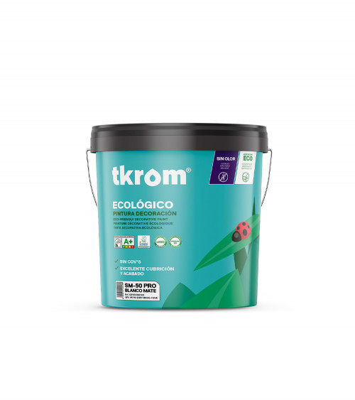 ECOLOGICO MATE SM50 PRO BLANCO, 4L