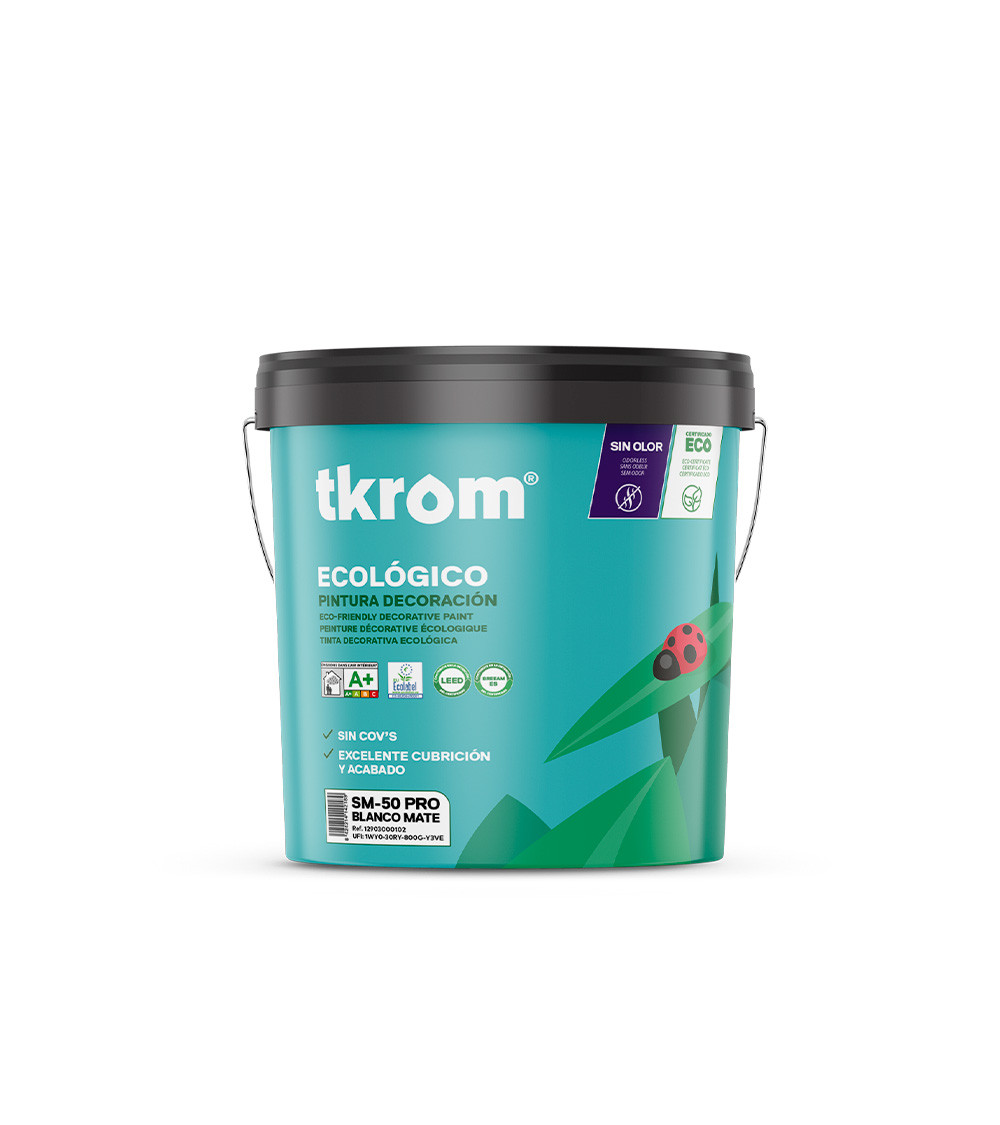 ECOLOGICO MATE SM50 PRO BLANCO, 4L