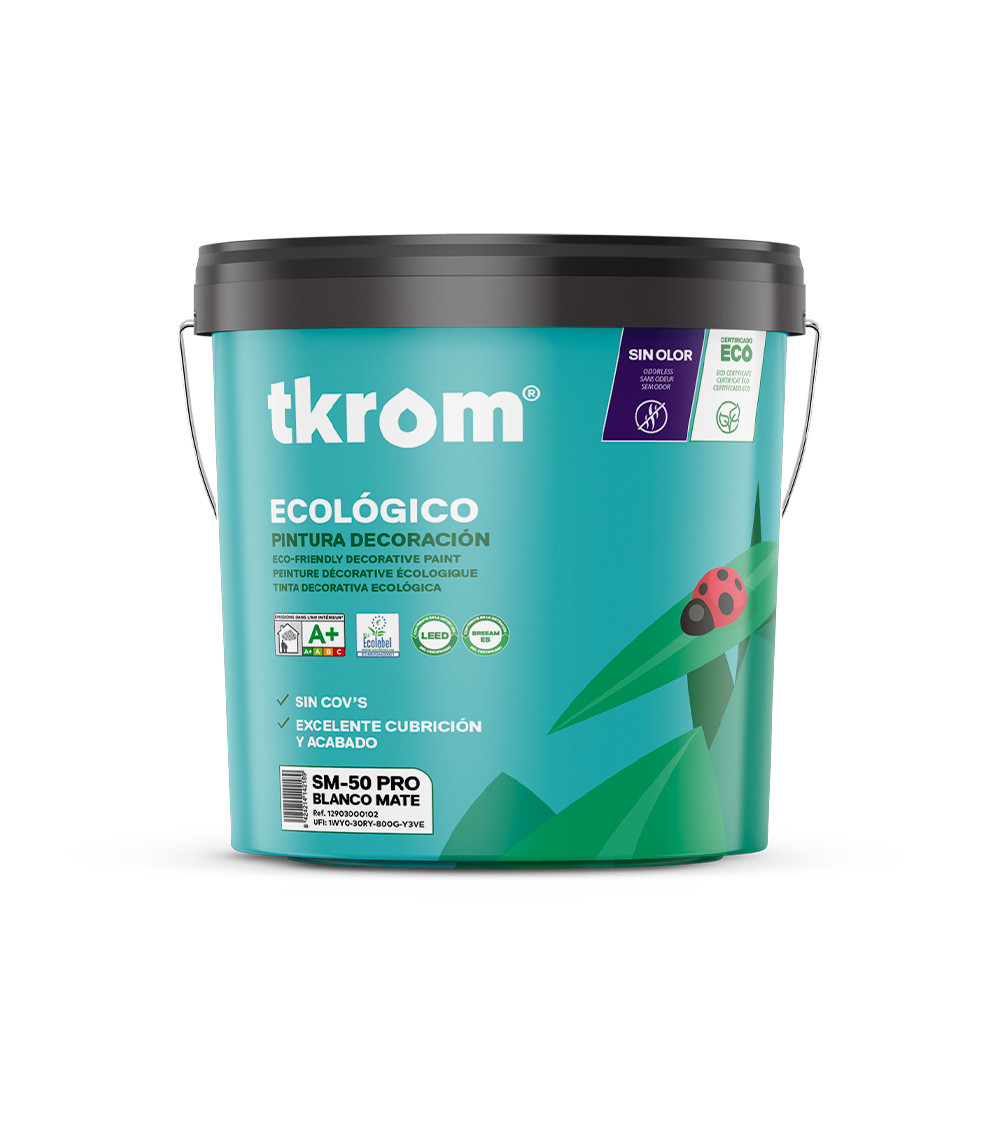 ECOLOGICO MATE SM50 PRO BLANCO, 12L