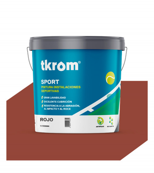 SPORT COLOR ROJO TENIS 640, 12L