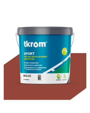 SPORT COLOR ROJO TENIS 640, 12L