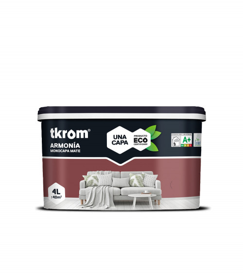 COLECCION ARMONIA COLOR BURDEOS, 4L
