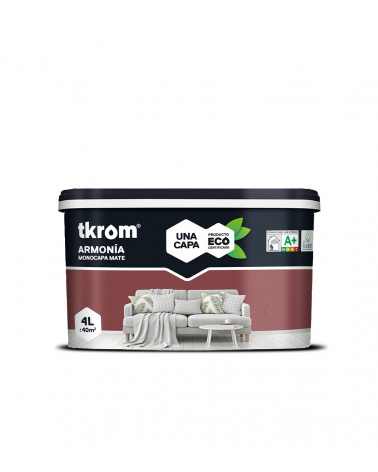 COLECCION ARMONIA COLOR BURDEOS, 4L