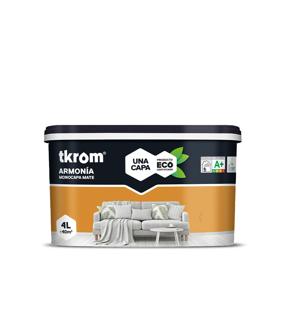 COLECCION ARMONIA COLOR MOSTAZA, 4L