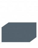 ESMALTE ACRILICO MULTISUPERFICIE SATINADO COLOR GRIS AZULADO 155, 4L