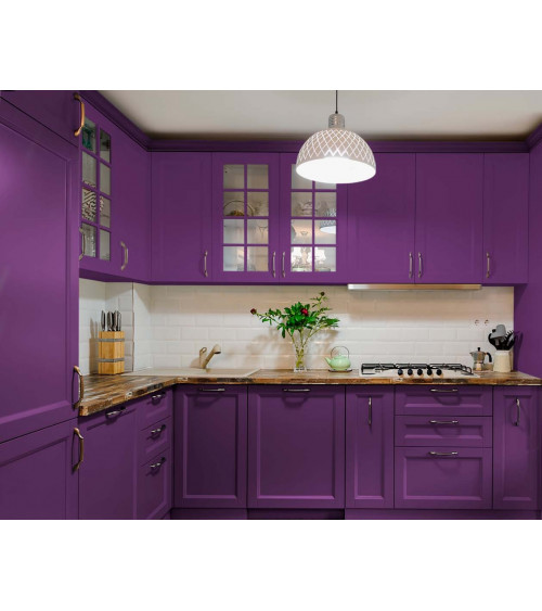 ESMALTE ACRILICO MULTISUPERFICIE SATINADO COLOR PURPURA 163, 4L