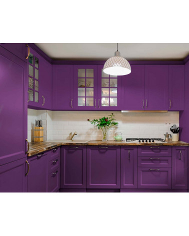 ESMALTE ACRILICO MULTISUPERFICIE SATINADO COLOR PURPURA 163, 4L