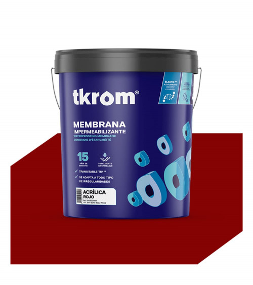 ANTIGOTERAS COLOR ROJO, 15L