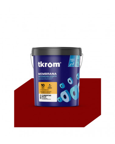 CUBIERTAS COLOR ROJO, 4L