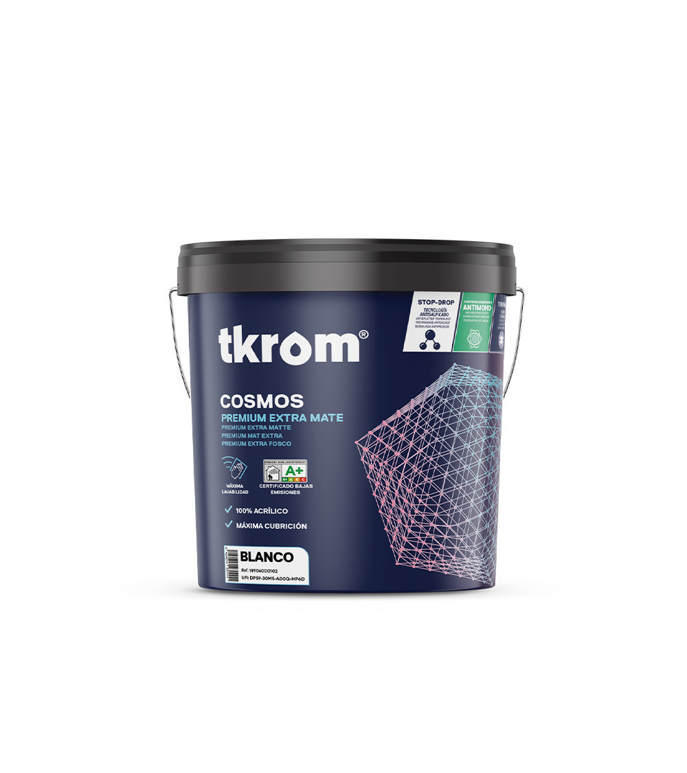 COSMOS EXTRA MATE BLANCO, 4L
