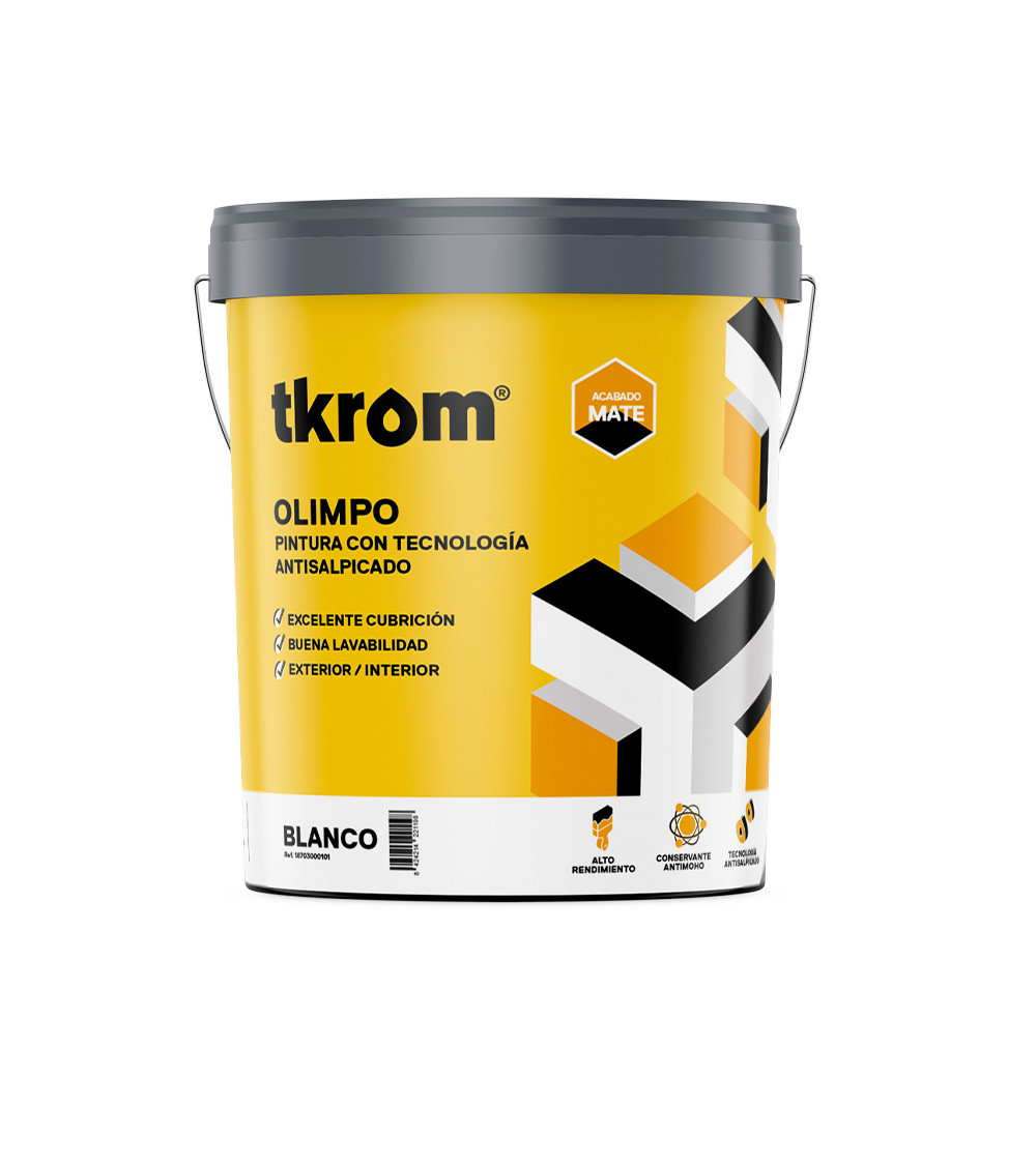 MATE OLIMPO BLANCO, 15L