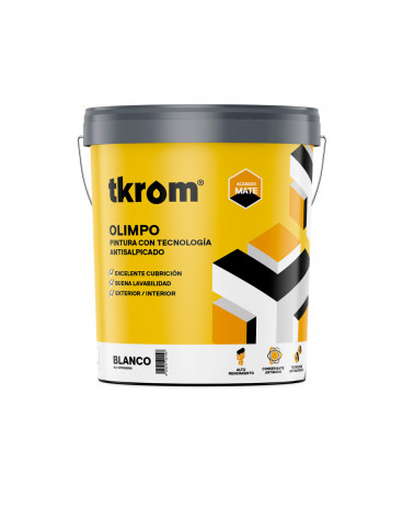 MATE OLIMPO BLANCO, 15L