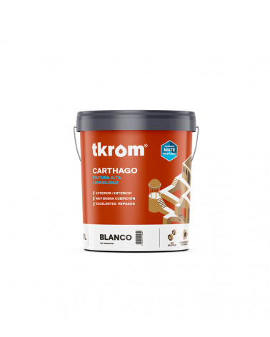 CARTHAGO EXTRA MATE BLANCO, 4L