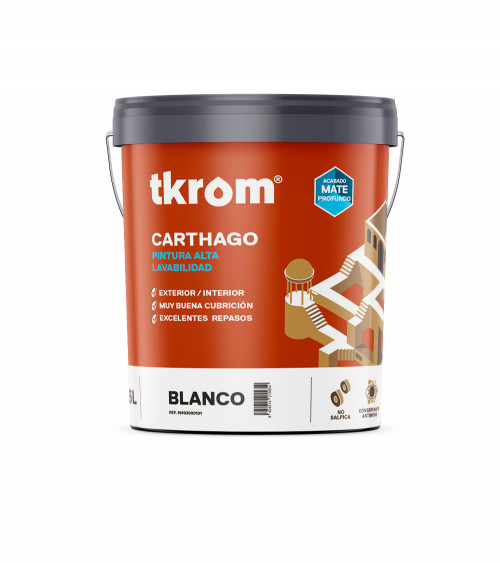 CARTHAGO EXTRA MATE BLANCO, 15L