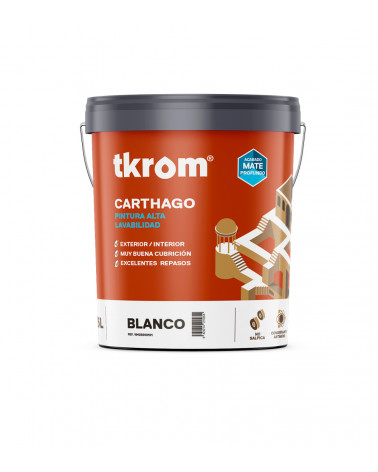 CARTHAGO EXTRA MATE BLANCO, 15L