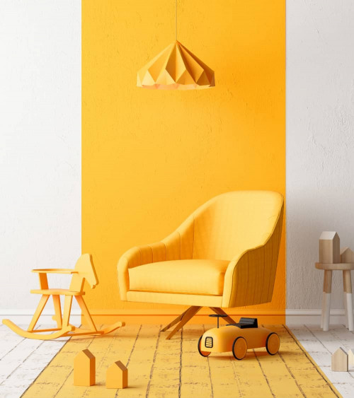TODO SATINADO COLOR AMARILLO MEDIO 221, 4L