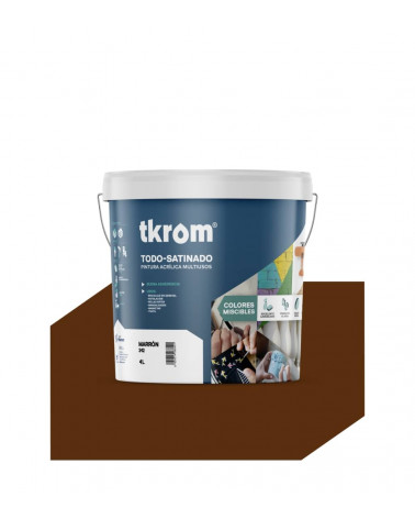 TODO SATINADO COLOR MARRON 242, 4L