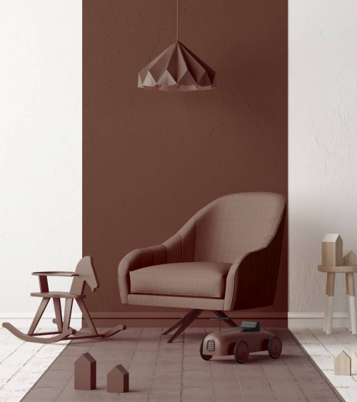 TODO SATINADO COLOR MARRON 242, 4L