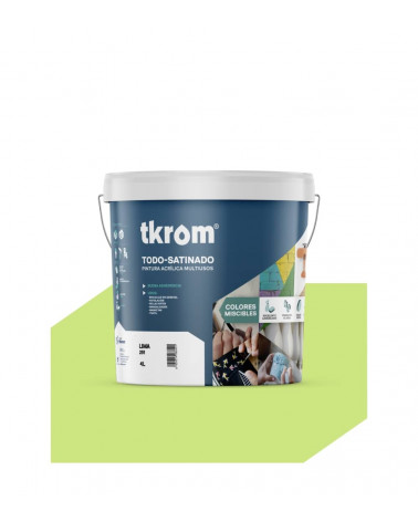 TODO SATINADO COLOR LIMA 251, 4L