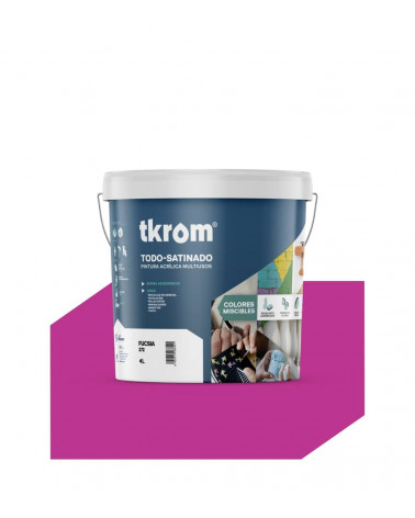 TODO SATINADO COLOR FUCSIA 272, 4L