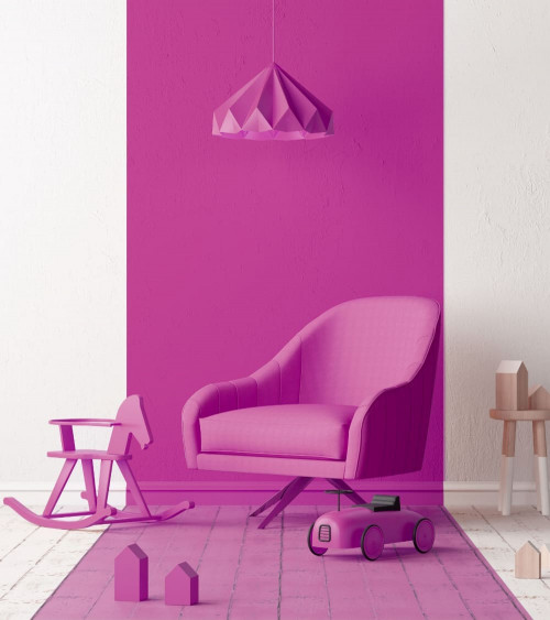 TODO SATINADO COLOR FUCSIA 272, 4L