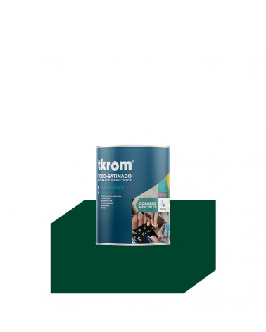 TODO SATINADO COLOR VERDE 250, 750ML