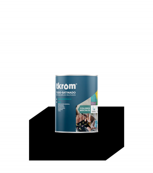 TODO SATINADO COLOR NEGRO 210, 750ML
