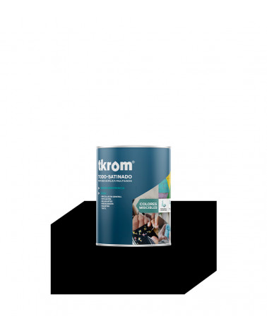 TODO SATINADO COLOR NEGRO 210, 750ML