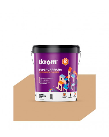 SUPERCARRARA LISO COLOR F 845 ARENA DEL SUR, 4L