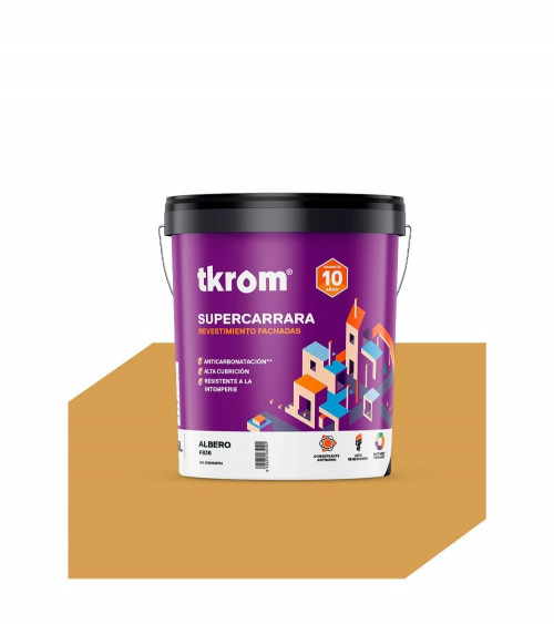 SUPERCARRARA LISO COLOR F 836 ALBERO, 4L