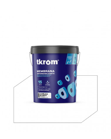 MEMBRANA ACRILICA BLANCO, 4L