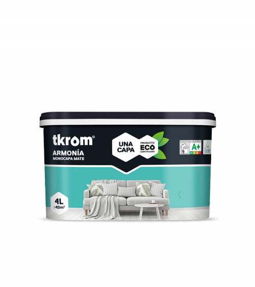 COLECCION ARMONIA COLOR TURQUESA, 4L