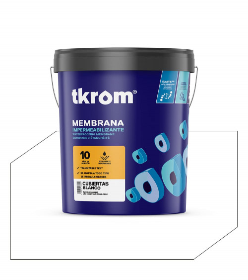 MEMBRANA CUBIERTAS BLANCO, 15L