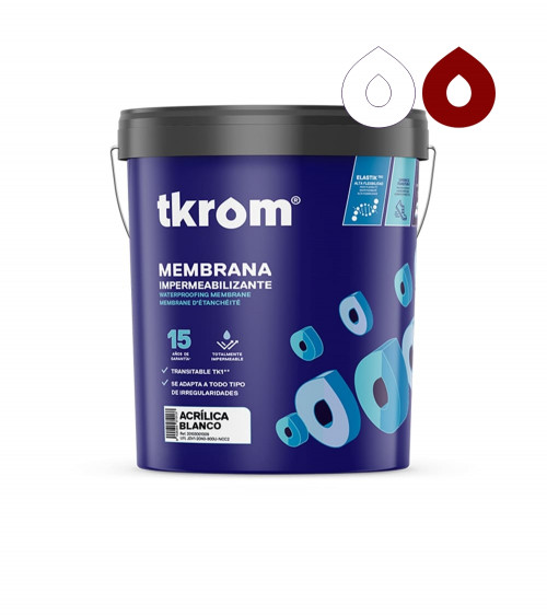 MEMBRANA ACRILICA BLANCO, 15L