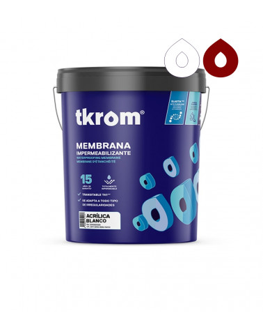MEMBRANA ACRILICA BLANCO, 15L