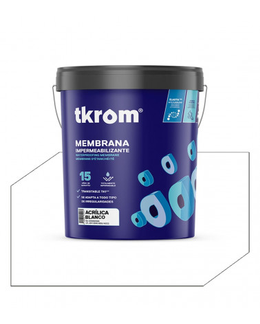 MEMBRANA ACRILICA BLANCO, 15L