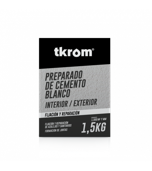 PREPARADO DE CEMENTO BLANCO, 1.5KG