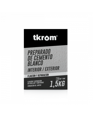 PREPARADO DE CEMENTO BLANCO, 1.5KG