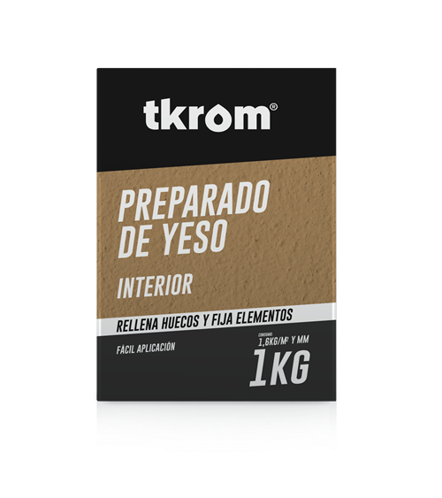 PREPARADO DE YESO, 1KG