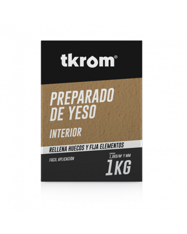 PREPARADO DE YESO, 1KG