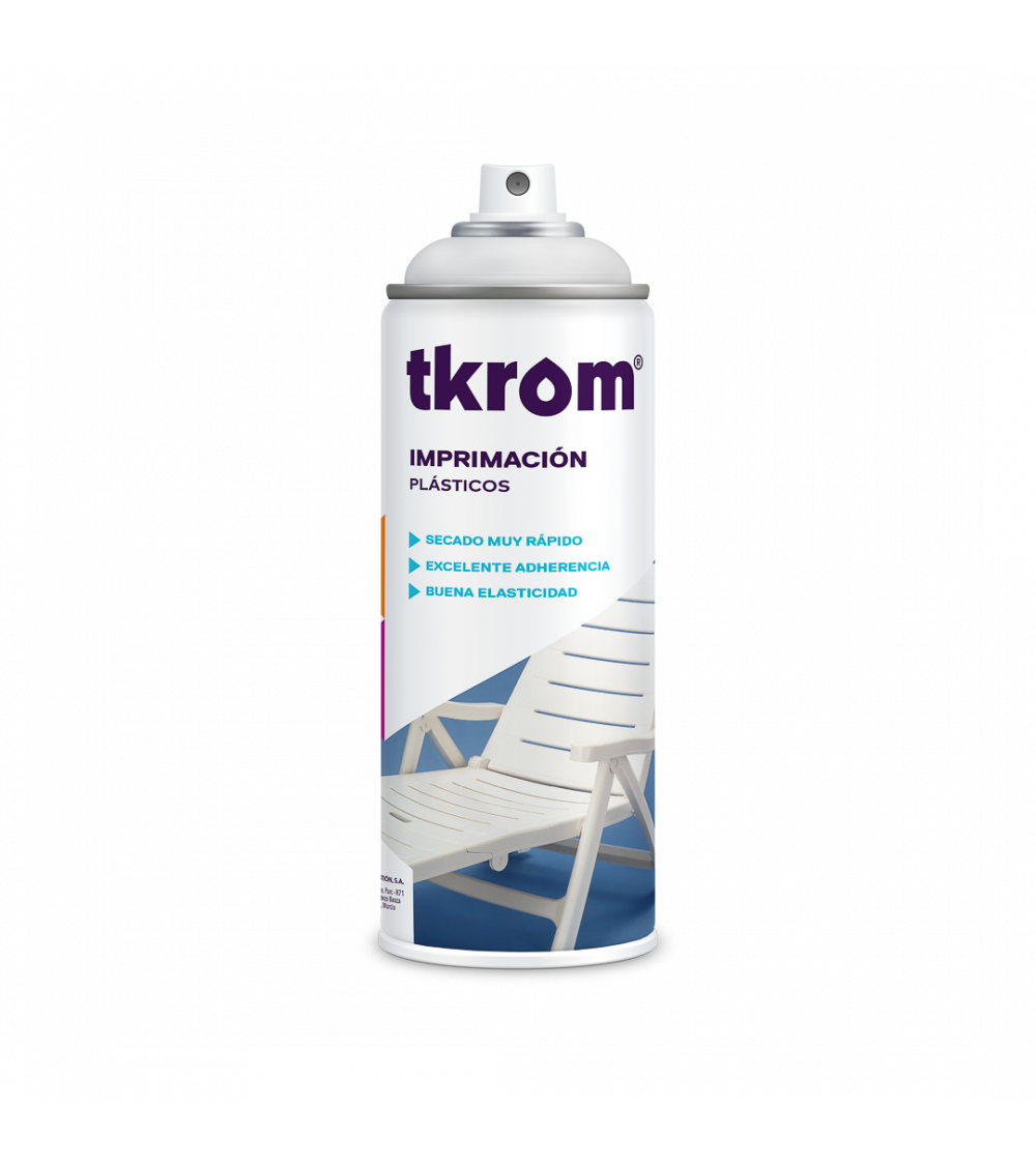 SPRAY IMPRIMACIÓN PLASTICO, 400ML