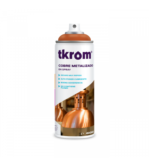 SPRAY COBRE METALIZADO, 400ML