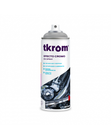 SPRAY EFECTO CROMO, 400ML