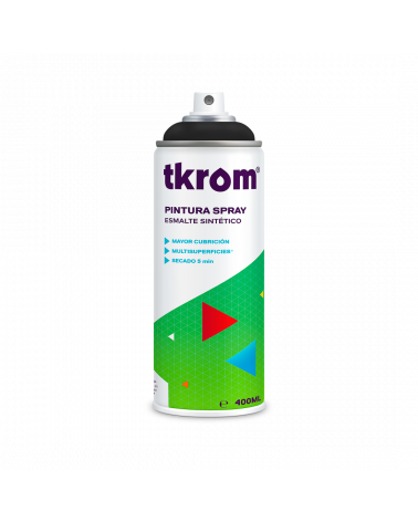 SPRAY NEGRO MATE, 400ML