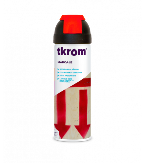 SPRAY ROJO FLUOR, 500ML