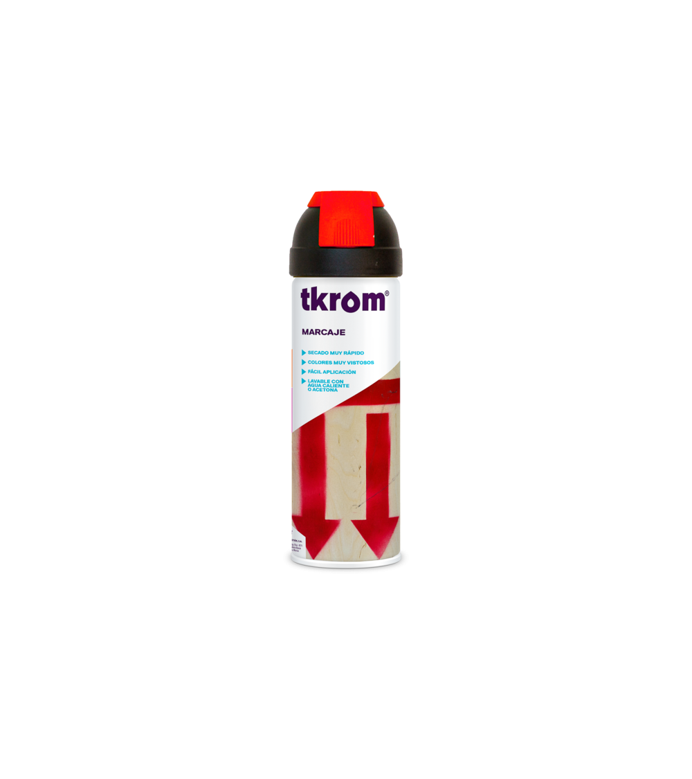 SPRAY ROJO FLUOR, 500ML