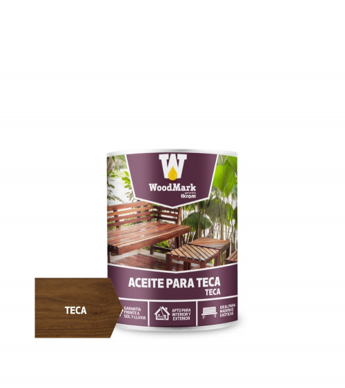 WOODMARK ACEITE PARA TECA, 750ML