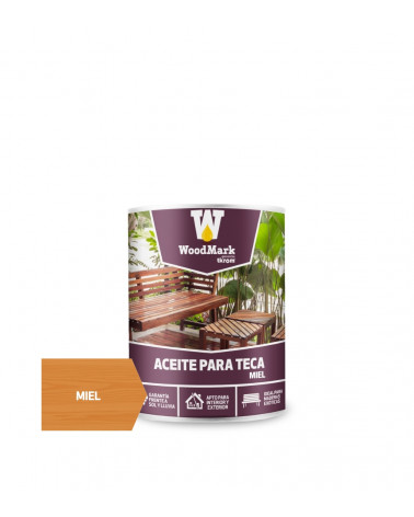 WOODMARK ACEITE PARA TECA, MIEL, 750ML