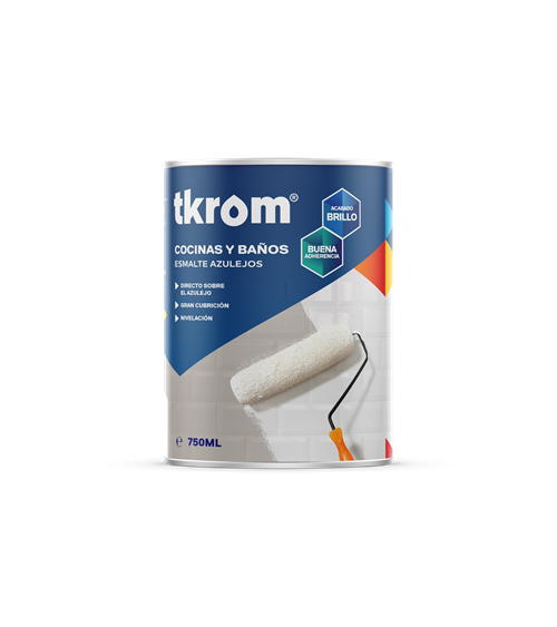 PINTURA AZULEJO BLANCO BRILLO, 750ML