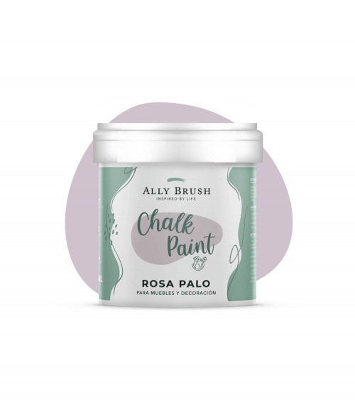 PINTURA TIZA ALLY BRUSH ROSA PALO, 500ML